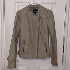 Express leather jacket